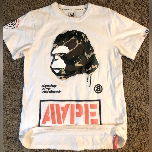 Bape Other - Aape by A Bathing Ape ‘Unvs’ SS t-shirt. XL 100%authentic!